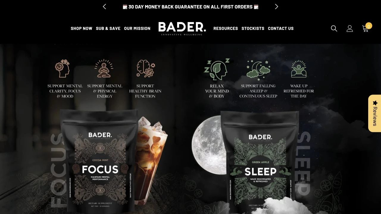 Bader Brand storefront