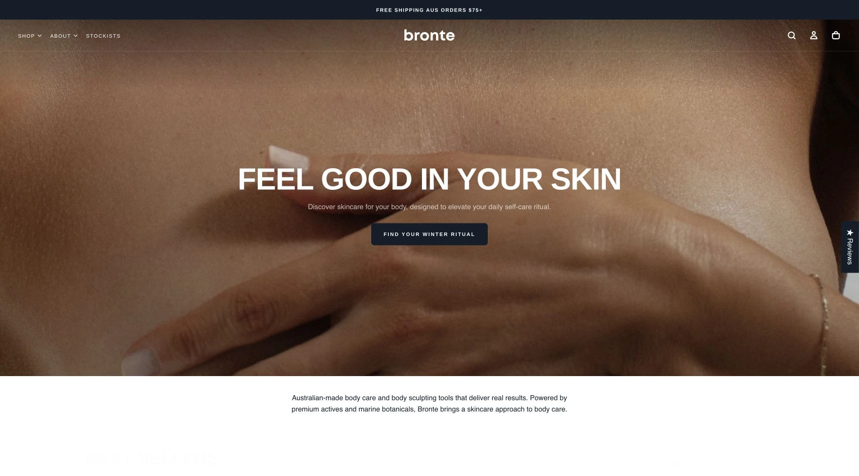 Bronte Body Care storefront